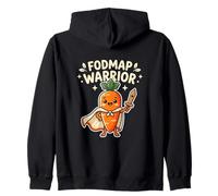 FODMAP Warrior Diet IBS Irritable Bowel Syndrome Fighter Zip Hoodie