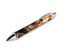 FodPand 1 PCS Retractable Liquid Ink Monkey on Tree Rollerball Pens 0.5mm Fine Point Smooth Writing Gel Pens with Ergonomic Comfort Grip Quick-Dry Smudge-Free Black Ink Refillable Office Writing Pen