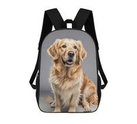 FodPand 17 Inch Golden Retriever Laptop Backpack for Men Women Waterproof Lightweight Travel Backpack Commuter Bag Large Capacity Casual Daypack for Business Trip & Outdoor