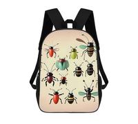 FodPand 17-Inch Laptop Backpack Water-Resistant Cartoon Small Animal Daypack with Shoulder Strap Lightweight Casual Rucksack for Travel Commuter Hiking Outdoor Activities 20l Black