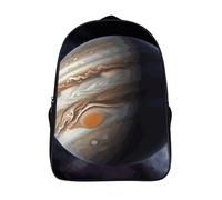 FodPand 18L Jupiter Landscape Laptop Backpack Adults 16" Lightweight Carry on Backpack for Travel Flight Waterproof Casual Daypack Work Bussiness Computer Bag for Office Commute Outdoor Sports