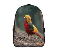 FodPand 18L Mandarin Duck Laptop Backpack Adults 16" Lightweight Carry on Backpack for Travel Flight Waterproof Casual Daypack Work Bussiness Computer Bag for Office Commute Outdoor Sports