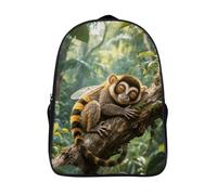 FodPand 18L Slow Loris Laptop Backpack Adults 16" Lightweight Carry on Backpack for Travel Flight Waterproof Casual Daypack Work Bussiness Computer Bag for Office Commute Outdoor Sports
