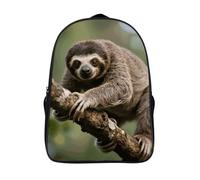 FodPand 18L Slow Loris Laptop Backpack Adults 16" Lightweight Carry on Backpack for Travel Flight Waterproof Casual Daypack Work Bussiness Computer Bag for Office Commute Outdoor Sports