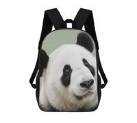 FodPand 20l Black And White Panda Laptop Backpack Adults 17" Lightweight Carry on Backpack for Travel Flight Waterproof Casual Daypack Work Bussiness Computer Bag for Office Commute Outdoor Sports
