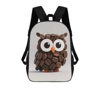 FodPand 20l Cute Owl Laptop Backpack Adults 17" Lightweight Carry on Backpack for Travel Flight Waterproof Casual Daypack Work Bussiness Computer Bag for Office Commute Outdoor Sports
