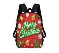 FodPand 20l Merry Chrismas Laptop Backpack Adults 17" Lightweight Carry on Backpack for Travel Flight Waterproof Casual Daypack Work Bussiness Computer Bag for Office Commute Outdoor Sports