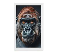 FodPand A Gorilla Diamond Painting Kits for Adults Beginners 12x20 Full Drill Diamond Art with DIY Tools Round 5d Diamonds Dots Crafts Gem Art Paint by Diamonds for Home Wall Decor Relaxing Gift