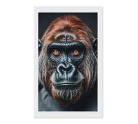 FodPand A Gorilla Diamond Painting Kits for Adults Beginners 12x20 Full Drill Diamond Art with DIY Tools Square 5D Diamonds Dots Crafts Gem Art Paint by Diamonds for Home Wall Decor Relaxing Gift