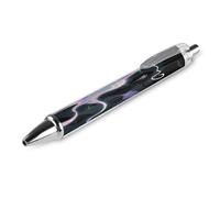 FodPand Abstract Art Graffiti Ballpoint Pens Fine Point Smooth Writing Pen Retractable Ball Point Pens 0.5mm Black Ink Pen Office Supplies Gifts for Men Women 1 PCS