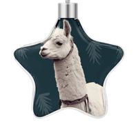 FodPand Alpaca LlamaPendant Christmas Necklace Christmas Tree Ornaments Beautiful Pendant for Automobile, Indoor, Window, Santa Claus, Thanksgiving Xmas Party Gifts