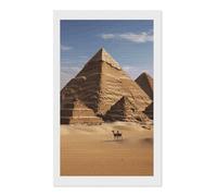 FodPand Ancient Egypt Pyramid Diamond Painting Kits for Adults Beginners 5D Round Drill Diamond Art Kits with DIY Tools Gem Art Crafts for Home Wall Decor Living Room Bedroom Office Decoration 12x20