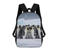 FodPand Backpack 17 Inch Laptop Backpack Water Resistant Bookbag Emperor Penguin Huddle Large Capacity Travel Bag