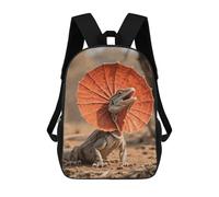 FodPand Backpack 17 Inch Laptop Backpack Water Resistant Bookbag Frilled Lizard Large Capacity Travel Bag