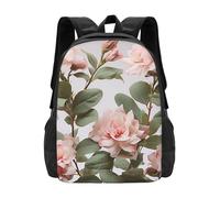 FodPand Beach house Travel Backpack for Women Men 15.6 inch Laptop Backpack Waterproof Work Business Daypack, Dusky Rose, One Size, Travel Backpacks