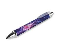 FodPand Blue Nerve Cell Ballpoint Pens Fine Point Smooth Writing Pen Retractable Ball Point Pens 0.5mm Black Ink Pen Office Supplies Gifts for Men Women 1 PCS