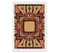 FodPand Boho Mandala Diamond Painting Kits for Adults Beginners 8x12 Full Drill Diamond Art with DIY Tools Square 5D Diamonds Dots Crafts Gem Art Paint by Diamonds for Home Wall Decor Relaxing Gift