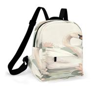 FodPand Botanical Swan Travel Backpack Daypack Laptop Bag