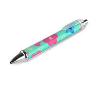 FodPand Butterfly Garden Art Ballpoint Pens Fine Point Smooth Writing Pen Retractable Ball Point Pens 0.5mm Black Ink Pen Office Supplies Gifts for Men Women 1 PCS