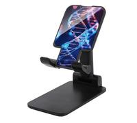 FodPand Cell Phone Stand Adjustable DNA Genetic Helix Phone Holder for Desk Compatible with 4.0-8.0 Inch Smartphones Foldable Mobile Stand 0-135° Tilt Portable Office Desktop Accessories Decor