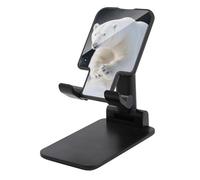 FodPand Cell Phone Stand Adjustable Polar Bear Phone Holder for Desk Compatible with 4.0-8.0 Inch Smartphones Foldable Mobile Stand 0-135° Tilt Portable Office Desktop Accessories Decor