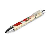 FodPand Christmas Pig Print Ballpoint Pens Fine Point Smooth Writing Pen Retractable Ball Point Pens 0.5mm Black Ink Pen Office Supplies Gifts for Men Women 1 PCS