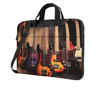 FodPand Cool Electric Guitar Laptop Bag for Men Women 13 inch, Shockproof Protective Computer Bag Travel Laptop Shoulder Bag