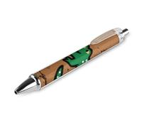 FodPand Crocodile Clan Mark Ballpoint Pens Fine Point Smooth Writing Pen Retractable Ball Point Pens 0.5mm Black Ink Pen Office Supplies Gifts for Men Women 1 PCS