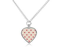 FodPand Custom Many Heart Shapes Urn Necklaces for Dog Cat Human Ashes 27.6" Cable Chain Memorial Heart Pendant Necklace with Filling Kit Pet Cremation Jewelry Keepsake Sympathy Gifts