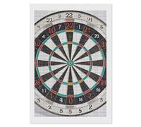FodPand Dart Board Diamond Painting Kits for Adults Beginners 8x12 Full Drill Diamond Art with DIY Tools Square 5D Diamonds Dots Crafts Gem Art Paint by Diamonds for Home Wall Decor Relaxing Gift