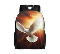 FodPand Dove Sun Art Travel Backpack for Women Men 15.6 inch Laptop Backpack Waterproof Work Business Daypack