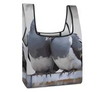 FodPand Doves Reusable Grocery Bags Tote Bags