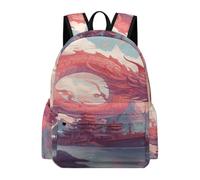 FodPand Dragon And Cloud Backpack Travel Bag Laptop Backpack