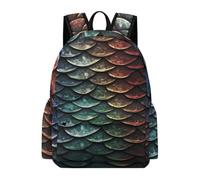 FodPand Dragon Scale Backpack Travel Bag Laptop Backpack