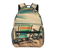FodPand dusky rose Travel Backpack for Women Men 15.6 inch Laptop Backpack Waterproof Work Business Daypack, Beach Chairs, One Size, Travel Backpacks