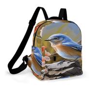 FodPand Eastern Bluebird Travel Backpack Daypack Laptop Bag