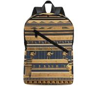 FodPand Egyptian Pharaonic Frescoes Laptop Backpack for Travel Backpack Large with 2 Compartments,Computer Bag for Men/Women