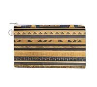 FodPand Egyptian Pharaonic Frescoes Wallet for Women Men, Coin Purse Compact, Card Holder Multi-Purpose for Coins, Cosmetics, Invoice