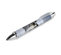 FodPand Emperor Penguin Huddle Ballpoint Pens Fine Point Smooth Writing Pen Retractable Ball Point Pens 0.5mm Black Ink Pen Office Supplies Gifts for Men Women 1 PCS