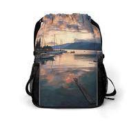 FodPand Evening in Vancouver Gym Bag Backpack Drawstring Backpack