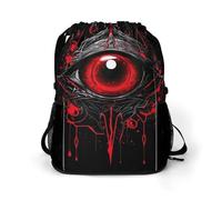 FodPand Eye of Hell Gym Bag Backpack Drawstring Backpack
