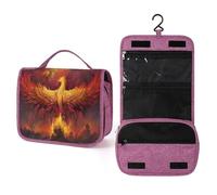 FodPand Fantasy Phoenix Hanging Toiletry Bag Waterproof Bathroom Toiletry Bag Compartments Multifunctional Makeup Bag Makeup And Toiletries Organizer Travel Toiletries Bags