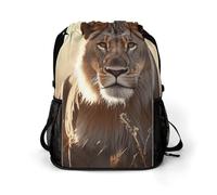 FodPand Female Lion Gym Bag Backpack Drawstring Backpack