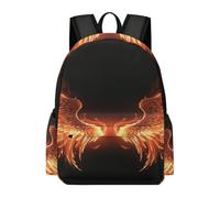 FodPand Fire Angle Wings Backpack Travel Bag Laptop Backpack