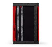 FodPand Firefighter Axe Red Line Flag Wallet,Portable Three Folds Wallet Sturdy With Hanging Buckle Zipper Wallets for Man Woman