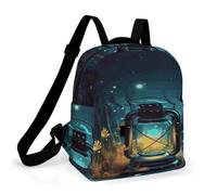 FodPand Fireflies And Lantern Travel Backpack Daypack Laptop Bag