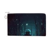 FodPand Fireflies And Lantern Wallet for Women Men, Coin Purse Compact, Card Holder Multi-Purpose for Coins, Cosmetics, Invoice