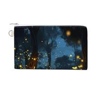 FodPand Fireflies Wallet for Women Men, Coin Purse Compact, Card Holder Multi-Purpose for Coins, Cosmetics, Invoice