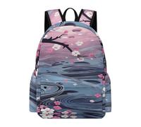 FodPand Flower Japanese Style Backpack Travel Bag Laptop Backpack