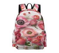 FodPand Flowers in A Circle Backpack Travel Bag Laptop Backpack